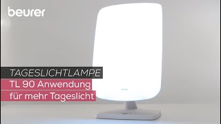 Tageslichtlampe für Stimmungshoch statt Winterblues  Beurer TL 90 [upl. by Tnaryb]