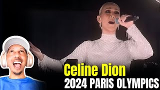 Reaction to Celine Dion  2024 Paris Olympics Opening Ceremony ZuluModo Reacts [upl. by Fiedling]