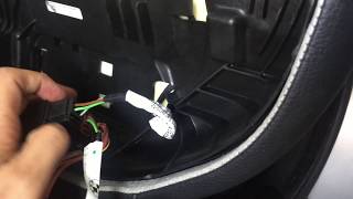 BMW F10 535 Rear Seat removal and heating wiring disconnect [upl. by Nawaj67]