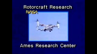 NASA Tiltrotor Rotorcraft Research [upl. by Ednalrim]