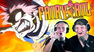 NATSU VS ZERO  Fairy Tail Episode 67 REACTION [upl. by Darreg]