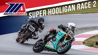 Mission Super Hooligan Race 2 at Ridge Motorsports Park 2024  FULL RACE  MotoAmerica [upl. by Zingg]