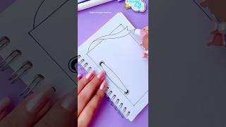 Border Designs  Assignment Project Notebook Cover Page Design Shorts art trending [upl. by Araldo464]