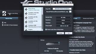 PreSonus 101 MIDI Device Setup in Studio One [upl. by Rego]