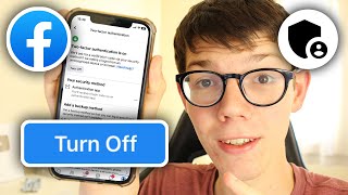 How To Turn Off Two Factor Authentication On Facebook  Full Guide [upl. by Imak]