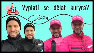 🛵 Vyplatí se v roce 2024 dělat kurýra pro Foodora či Wolt [upl. by Jaddan]