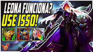 Testei a BUILD do COMPETITIVO na LEONA TÁ BOA  LEONA WILD RIFT GAMEPLAY [upl. by Merell]