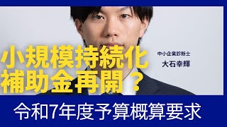 小規模持続化補助金復活？ 経済産業省 令和7年度予算 [upl. by Mellie]