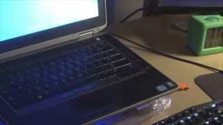 Dell Latitude E6420 Fingerprint Reader Demo With Windows 7 [upl. by Amuh304]