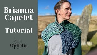 CROCHET CAPELET TUTORIAL  Crocheting Briannas Outlander Capelet [upl. by Ailaza]