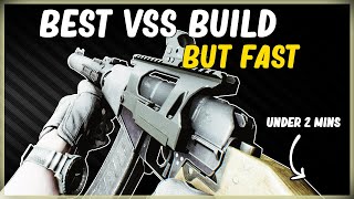 BEST VSS BUILD BUT FAST LOW RECOIL HIGH ERGO GUN BUILD IN EFT ESCAPE FROM TARKOV IN UNDER 2 MINS [upl. by Acnalb]