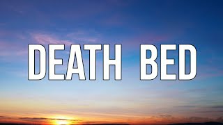 Powfu  death bed coffee for your head Ft beabadoobee Lyrics Video [upl. by Iblok954]