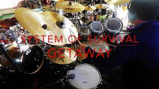 EWF Live quotSystem Of Survival Getawayquot Drum Cover [upl. by Chenee]