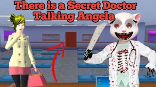 There is a Secret Horror Doctor Clinics Talking Angela zombie in Hospitals  Sakura School Simulator [upl. by Erdnua]