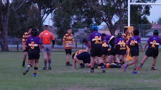 Melton Warriors vs Wyndham Rhinos  U12s  Round 8  2023 [upl. by Ainegue]