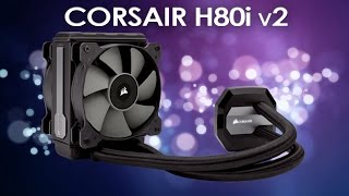 Установка системы водного охлаждения Corsair H80i V2 [upl. by Greenebaum582]