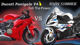 Ducati Panigale V4 vs BMW S1000RR Comparison Video Head to Head ducati s1000rr panigalev4 [upl. by Flossie39]