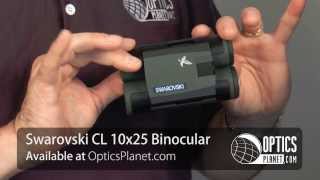 Swarovski CL10x25 Pocket Binocular  OpticsPlanetcom Product in Focus [upl. by Cartwell]