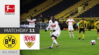 Stuttgart outclasses weak BVB  Dortmund  VfB  15  All Goals  Matchday 11 – Bundesliga 202021 [upl. by Trik161]