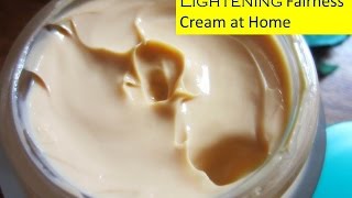 How to Make Fairness CreamSkin Lightening CreamGet Fair Skin in 7 Days Naturally [upl. by Corabelle]