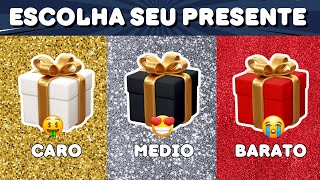 ESCOLHA SEU PRESENTE 🎁 BRANCO PRETO VERMELHO CHOOSE YOU GIFT 🎁 ELIGE TU REGALO [upl. by Israel]