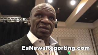 floyd mayweather sr on andre berto vs floyd mayweather  EsNews [upl. by Debor277]