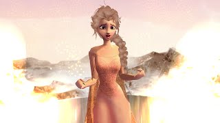 MMD  Let It Go  Fire Elsa [upl. by Robinett]