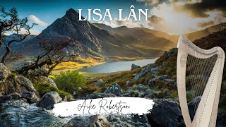 Lisa Lân  Most beautiful Welsh folk song arranged for Celtic Harp by Ailie Robertson [upl. by Perot626]