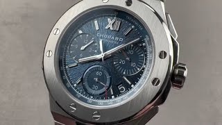 Chopard Alpine Eagle XL Chronograph 2986093001 Chopard Watch Review [upl. by Ikkiv]