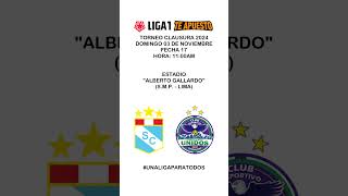 Anuncio partido Sporting Cristal vs Comerciantes Unidos [upl. by Oiratnom]