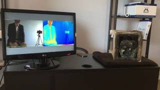 Melted MOBOTIX M15 Thermal Camera  Still Works [upl. by Nerral186]