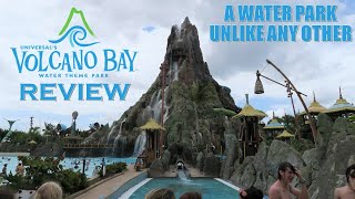 Volcano Bay Review Universal Orlandos Water Park  Do the Virtual Queues Help or Hurt the Park [upl. by Neala]