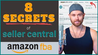 Amazon Seller Dashboard Tutorial  SECRETS of Seller Central Explained 2022 [upl. by Connel]