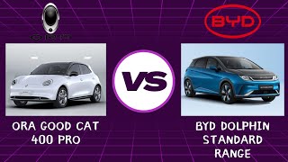 Ora Good cat 400 Pro vs BYD Dolphin Standard range 《เทียบ EV spec》 [upl. by Aemat]