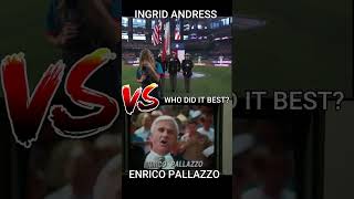 Ingrid Andress VS Enrico Pallazzo shorts [upl. by Fergus]