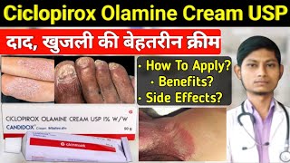 Ciclopirox olamine cream usp  ciclopirox olamine cream usp 1 ww  candidox cream [upl. by Ap373]