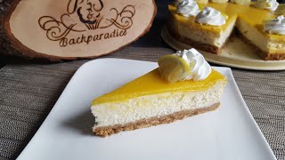 Zitronen Cheesecake  Käsekuchen ♥ PampS Backparadies [upl. by Lili403]