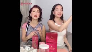 Nước uống Hebora Collagen Enrich Nhật Bản  Nguyễn Cao Kỳ Duyên [upl. by Reeher]