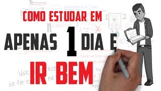 Como ir bem mesmo ESTUDANDO DE ÚLTIMA HORA  Seja Um Estudante Melhor [upl. by Lombardy]