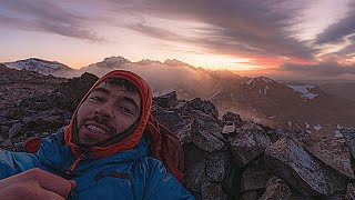 SOLO durante 2 días escalando una montaña de 3200m  Nevado de Longaví [upl. by Jud]