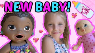 BABY ALIVE gets a SISTER and a TIME OUT The Lilly and Mommy Show The TOYTASTIC Sisters FUNNY KIDS [upl. by Aredna]