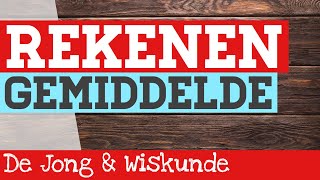 Hoe bereken je het Gemiddelde [upl. by Notlew]