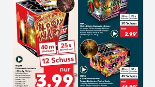 KAUFLAND DUITS VUURWERK 20232024 neu feuerwerk [upl. by Waugh179]