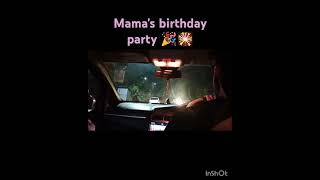 Tvishas mama birthday party birthday celebration 🎉 [upl. by Nella]