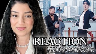 Dimash Qudaibergen amp Hauser  SOS NEW PHENOMENAL  REACTION MUST WATCH ♪ [upl. by Attenej425]