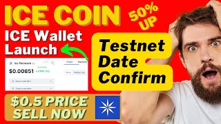 ICE Coin 1 After Testnet  ICE Network Testnet Launch  ICE Testnet Launch Confirm Date [upl. by Donn438]