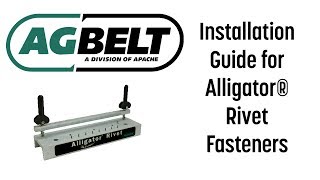 Alligator® Rivet Installation [upl. by Icyac]