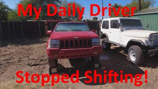 1998 Jeep Grand Cherokee ZJ 42RE fault code P1762 wont shift Lets fix it [upl. by Tomkiel]