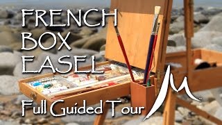 French Box Easel  Full Guided Tour [upl. by Garrot235]