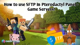 How to use SFTP In Pterodactyl Panel  Minecraft Server [upl. by Carin]